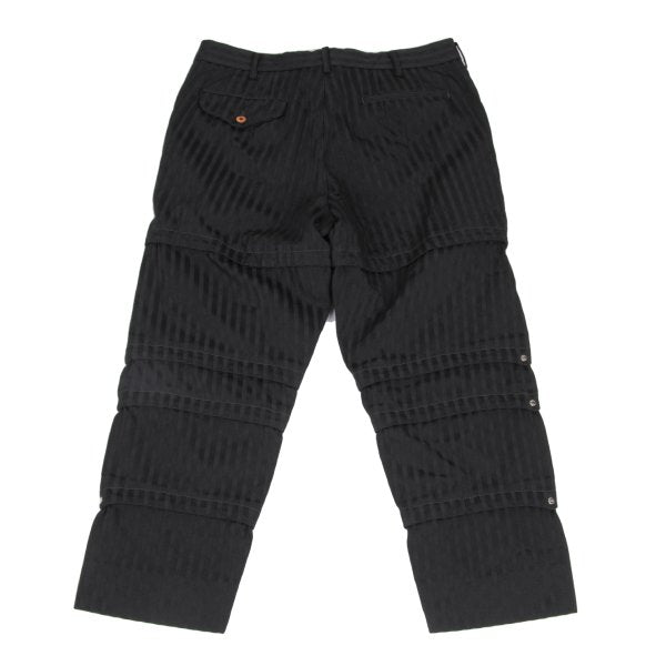 COMME des GARCONS HOMME PLUS 16AW Stripe Setup Black Size M