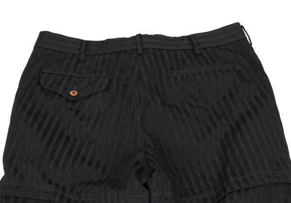 COMME des GARCONS HOMME PLUS 16AW Stripe Setup Black Size M