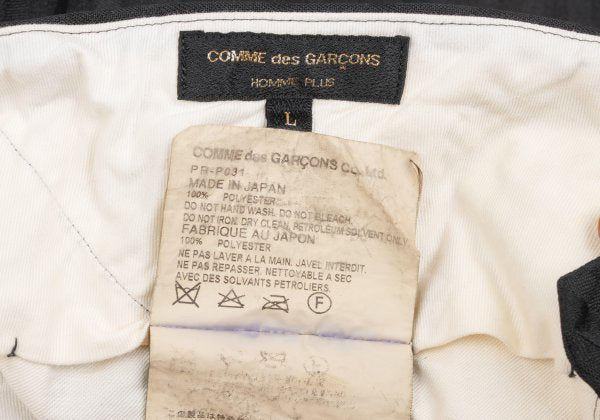 COMME des GARCONS HOMME PLUS 16AW Stripe Setup Black Size M