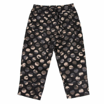 COMME des GARCONS HOMME PLUS Black Camo Cropped Pants Size S