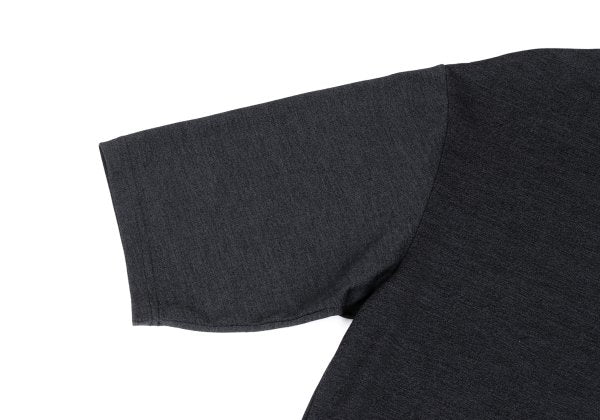 Y-3 Gray Hem Zigzag Stitch T-Shirt Size S