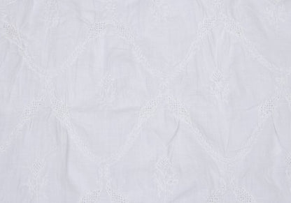 Issey Miyake ASHA BY MDS Cotton Embroidered Tank Top Size M