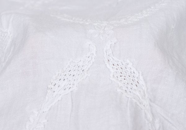 Issey Miyake ASHA BY MDS Cotton Embroidered Tank Top Size M