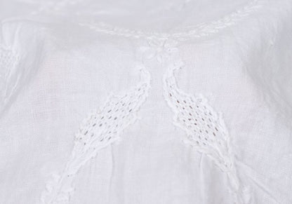 Issey Miyake ASHA BY MDS Cotton Embroidered Tank Top Size M