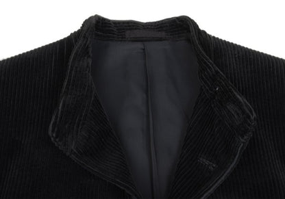 ISSEY MIYAKE MEN 97AW Cotton Corduroy Jacket Black Size M