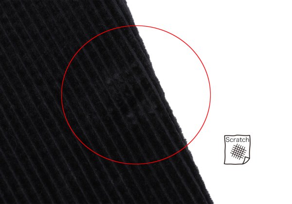 ISSEY MIYAKE MEN Cotton Corduroy Two-Tuck Pants Black Size L