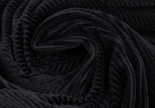 ISSEY MIYAKE MEN Cotton Corduroy Two-Tuck Pants Black Size L