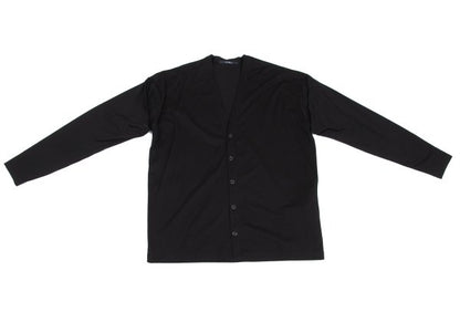 LIMI feu Mesh Panel Jersey Cardigan Black Size 2