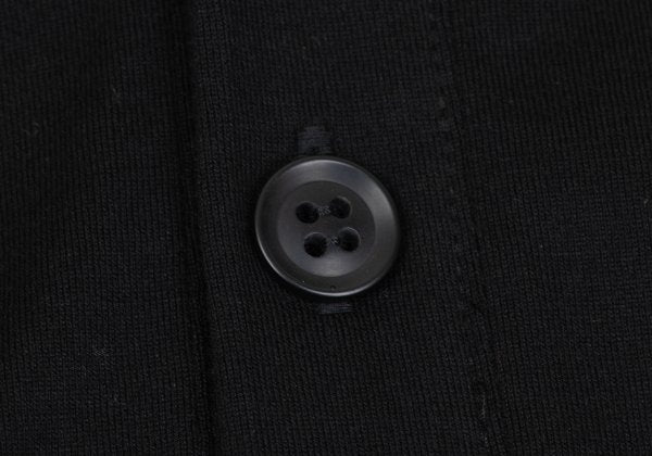 LIMI feu Mesh Panel Jersey Cardigan Black Size 2