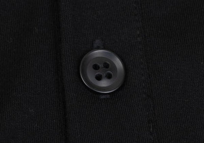 LIMI feu Mesh Panel Jersey Cardigan Black Size 2