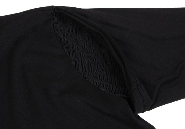 LIMI feu Mesh Panel Jersey Cardigan Black Size 2