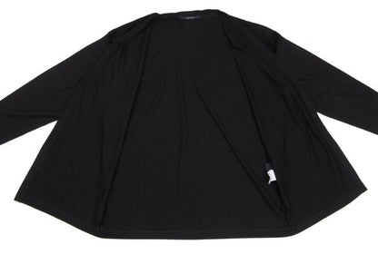 LIMI feu Mesh Panel Jersey Cardigan Black Size 2