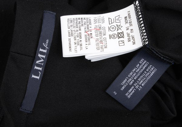 LIMI feu Mesh Panel Jersey Cardigan Black Size 2