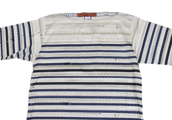 Jean Paul GAULTIER FOR SEPT PREMIERES Poly Top Ivory Size 40