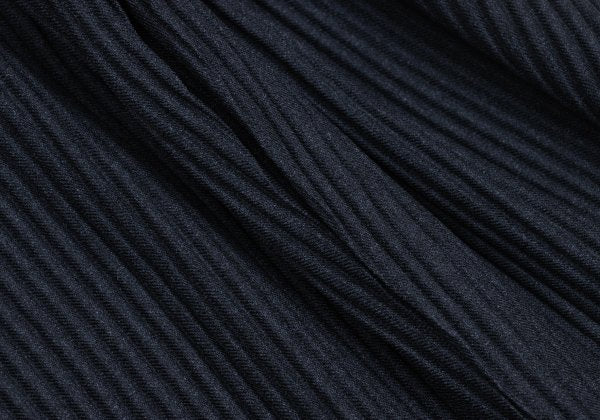 HOMME PLISSE ISSEY MIYAKE Pleated Tapered Pants Navy Size 1