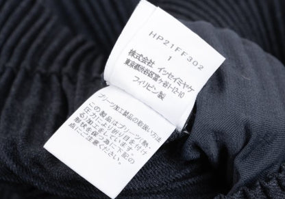 HOMME PLISSE ISSEY MIYAKE Pleated Tapered Pants Navy Size 1