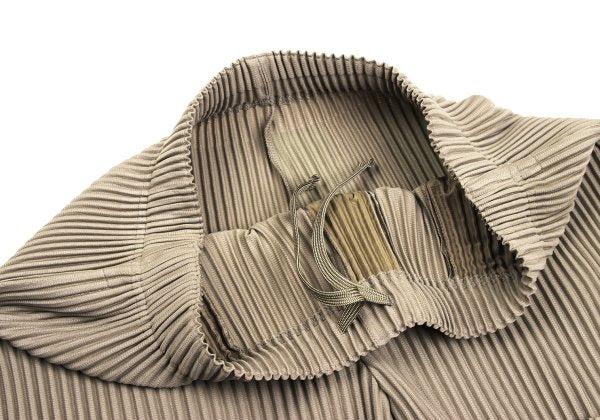 HOMME PLISSE ISSEY MIYAKE Pleated Wide Pants Beige Size 3