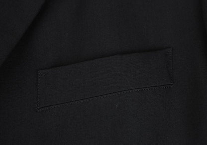 Y's for men Wool Gabardine Reversible Black Green Jacket Size 5