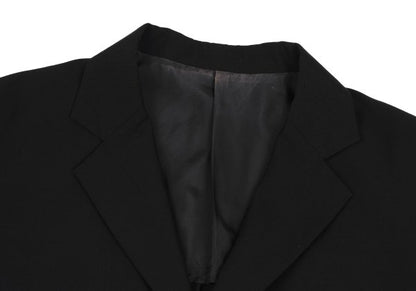 Yohji Yamamoto POUR HOMME 87SS Front Jacket Black Size M