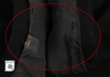 Yohji Yamamoto POUR HOMME 87SS Front Jacket Black Size M