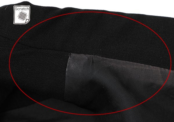 Yohji Yamamoto POUR HOMME 87SS Front Jacket Black Size M