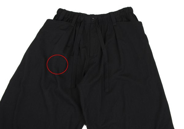 Yohji Yamamoto POUR HOMME Gabardine Pants Black Size 3