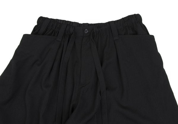 Yohji Yamamoto POUR HOMME Gabardine Pants Black Size 3
