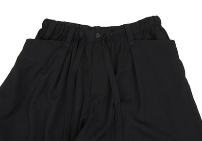 Yohji Yamamoto POUR HOMME Gabardine Pants Black Size 3