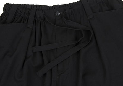 Yohji Yamamoto POUR HOMME Gabardine Pants Black Size 3
