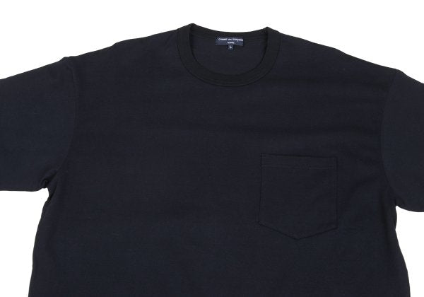COMME des GARCONS HOMME Black Hem Dot Pocket T-Shirt Size L