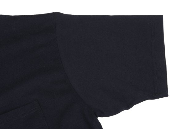 COMME des GARCONS HOMME Black Hem Dot Pocket T-Shirt Size L
