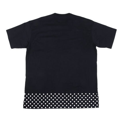 COMME des GARCONS HOMME Black Hem Dot Pocket T-Shirt Size L