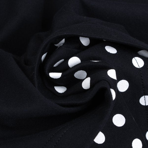 COMME des GARCONS HOMME Black Hem Dot Pocket T-Shirt Size L