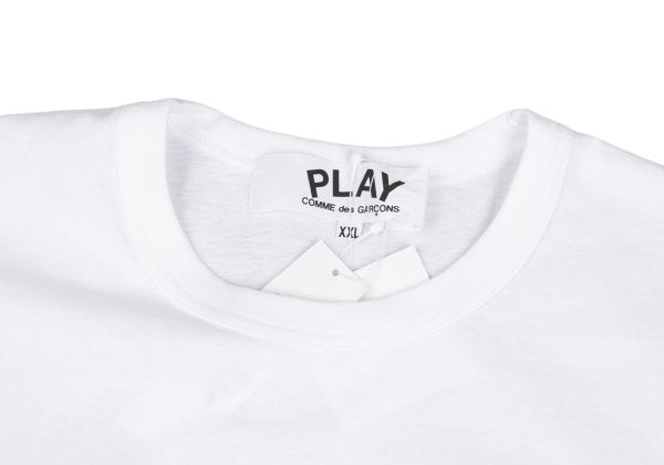 PLAY COMME des GARCONS x TNF Heart T-Shirt White Size XXL