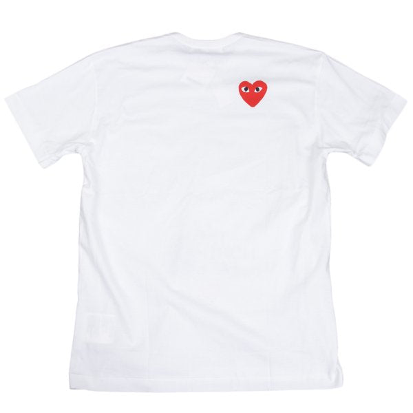 PLAY COMME des GARCONS x TNF Heart T-Shirt White Size XXL
