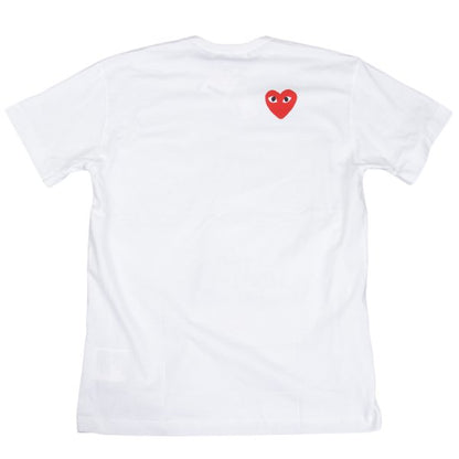 PLAY COMME des GARCONS x TNF Heart T-Shirt White Size XXL