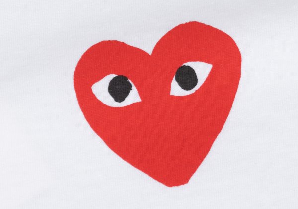 PLAY COMME des GARCONS x TNF Heart T-Shirt White Size XXL