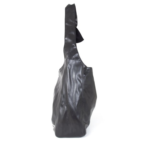 COMME des GARCONS HOMME 24AW Faux Leather Shoulder Bag Black