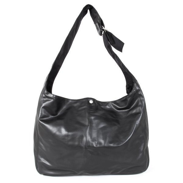 COMME des GARCONS HOMME 24AW Faux Leather Shoulder Bag Black