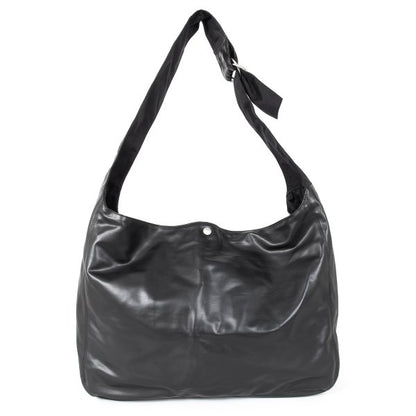 COMME des GARCONS HOMME 24AW Faux Leather Shoulder Bag Black