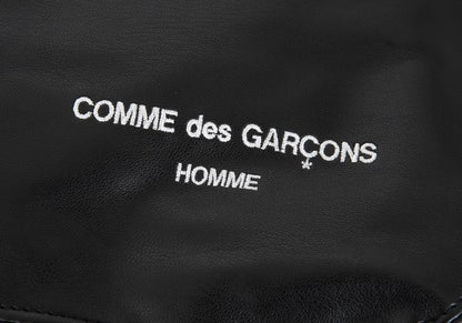 COMME des GARCONS HOMME 24AW Faux Leather Shoulder Bag Black