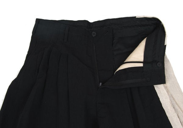 Yohji Yamamoto POUR HOMME 22SS Linen Blend Setup Ecru Size 2