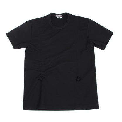 COMME des GARCONS HOMME DEUX Black Mesh T-Shirt Size M