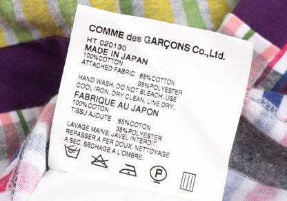 COMME des GARCONS HOMME Multi Stripe T-Shirt Multi Size S