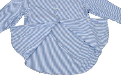 COMME des GARCONS HOMME Blue White Cotton Shirt Size S