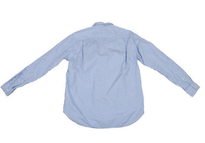 COMME des GARCONS HOMME Blue White Cotton Shirt Size S