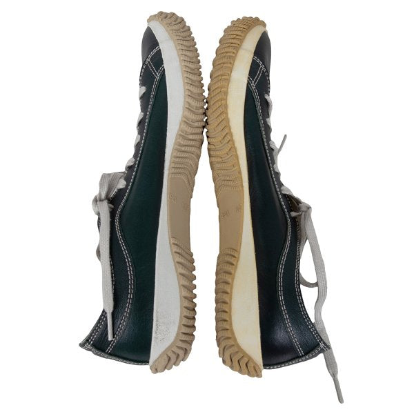 SPINGLE MOVE SPM- Leather Sneakers Deep Green Size 24CM