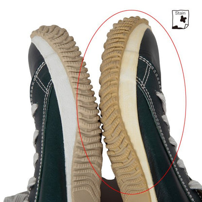 SPINGLE MOVE SPM- Leather Sneakers Deep Green Size 24CM