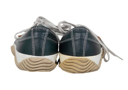 SPINGLE MOVE SPM- Leather Sneakers Deep Green Size 24CM