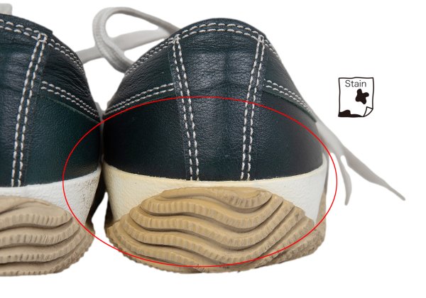 SPINGLE MOVE SPM- Leather Sneakers Deep Green Size 24CM